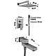 Купить Душевой комплект 300 мм Grocenberg GB5089BG-1 в магазине сантехники Santeh-Crystal.ru