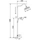Приобрести Душевая система 210 мм Rose R0136 в магазине сантехники Santeh-Crystal.ru
