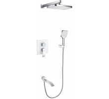 Душевой комплект 310х210 мм Rose R1535F