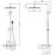 Заказать Душевая система 300 мм Boheme Qubic 478-BR в магазине сантехники Santeh-Crystal.ru