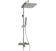 Душевая система 300 мм WasserKRAFT A199.118.103.010.CH Thermo