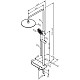 Заказать Душевая система 220 мм Am.Pm X-Joy F0785A600 в магазине сантехники Santeh-Crystal.ru