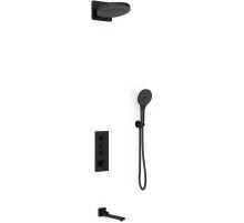 Душевой комплект 247 мм Vincea Inspire VSFW-433TI1MB