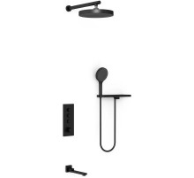 Душевой комплект 300 мм Vincea Inspire VSFW-433TI2RMB