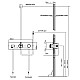 Приобрести Душевой комплект 260 мм Vincea VSFW-422T2MB в магазине сантехники Santeh-Crystal.ru