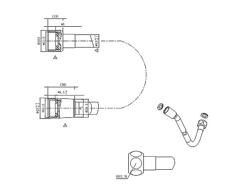 Душевой набор Vincea Inspire VSHH-3I2AHCH, хром