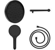 Душевой набор Vincea Inspire VSHH-3I2AHMB черный матовый