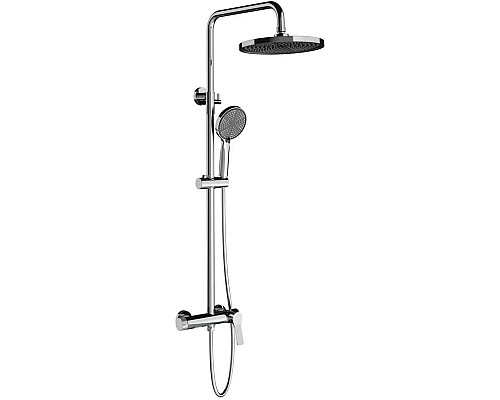 Душевая система Vincea Arco VSFS-4AR1CH 225 мм, со смесителем, хром