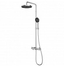Душевая система Vincea Rim VSFS-2RM1CH 250 мм, со смесителем, хром