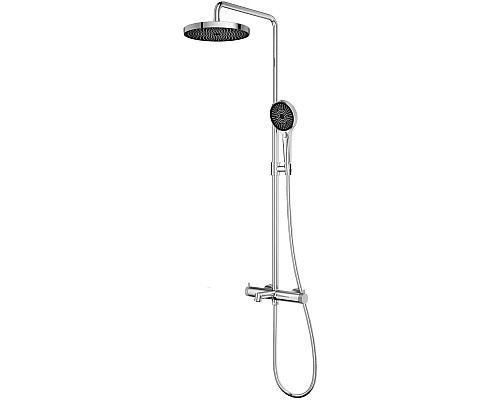 Душевая система Vincea Rim VSFS-2RM1CH 250 мм, со смесителем, хром Душевая система Vincea Rim VSFS-2RM1CH 250 мм, со смесителем, хром