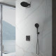 Душевой комплект Vincea Inspire VSFW-3I21MT5GM 250 мм, с термостатом, вороненая сталь