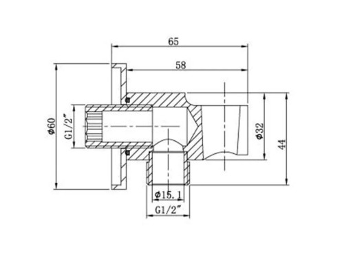 Душевой комплект Vincea Inspire VSFW-3I21MT5CH 250 мм, с термостатом, хром