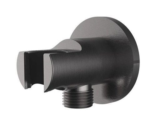 Душевой комплект Vincea Inspire VSFW-3I22MT5GM 250 мм, с термостатом, вороненая сталь