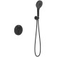 Душевой комплект Vincea Inspire VSFW-3I22MT5MB 250 мм, с термостатом, черный матовый