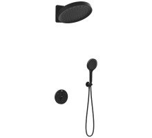 Душевой комплект Vincea Inspire VSFW-3I22MT3MB 300 мм, с термостатом, черный матовый