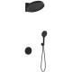 Душевой комплект Vincea Inspire VSFW-3I22MT3MB 300 мм, с термостатом, черный матовый