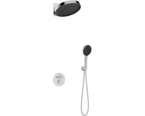 Душевой комплект Vincea Inspire VSFW-3I22MT3CH 300 мм, с термостатом, хром