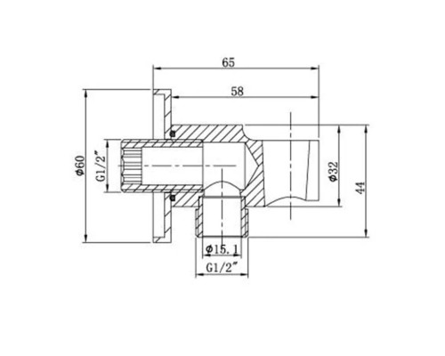 Душевой комплект Vincea Inspire VSFW-3I22MT3GM 300 мм, с термостатом, вороненая сталь