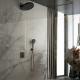 Душевой комплект Vincea Inspire VSFW-3I21MT3MB 300 мм, с термостатом, черный матовый