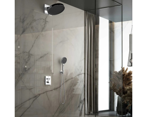 Душевой комплект Vincea Inspire VSFW-3I21MT3CH 300 мм, с термостатом, хром