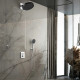 Душевой комплект Vincea Inspire VSFW-3I21MT3CH 300 мм, с термостатом, хром