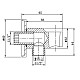 Душевой комплект Vincea Inspire VSFW-3I21MT1CH 247 мм, с термостатом, хром