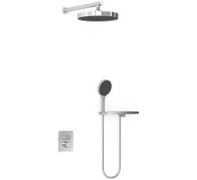 Душевой комплект Vincea Inspire VSFW-3I21MT2RCH 300 мм, с термостатом, хром