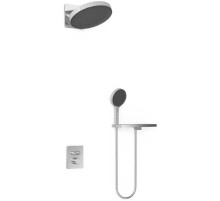 Душевой комплект Vincea Inspire VSFW-3I21MT3RCH 300 мм, с термостатом, хром