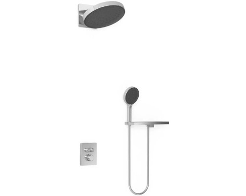 Душевой комплект Vincea Inspire VSFW-3I21MT3RCH 300 мм, с термостатом, хром