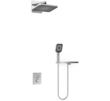 Душевой комплект Vincea Inspire VSFW-3I21MT4RCH 320x200 мм, с термостатом, хром