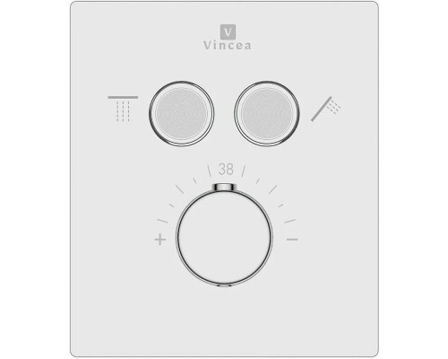 Душевой комплект Vincea Inspire VSFW-3I21MT4RCH 320x200 мм, с термостатом, хром