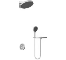 Душевой комплект Vincea Inspire VSFW-3I22MT3RCH 300 мм, с термостатом, хром