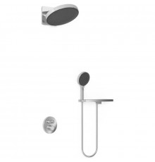 Душевой комплект Vincea Inspire VSFW-3I22MT3RCH 300 мм, с термостатом, хром