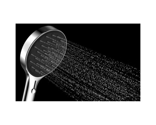 Душевой комплект Vincea Inspire VSFW-3I22MT2RGM 300 мм, с термостатом, вороненая сталь