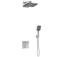 Душевой комплект Vincea VSFW-421I4CH 320x200 мм, со смесителем, хром