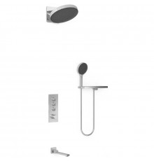 Душевой комплект Vincea VSFW-433TI3RCH 300 мм, с термостатом, хром