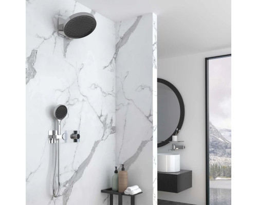 Душевой комплект Vincea VSFW-422TI3CH 300 мм, с термостатом, хром