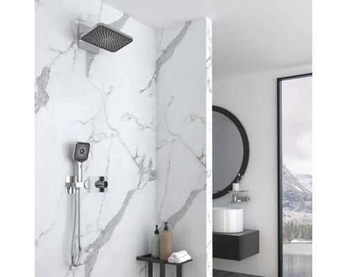 Душевой комплект Vincea VSFW-422TI4CH 320x200 мм, с термостатом, хром