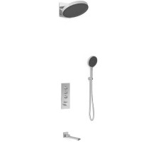 Душевой комплект Vincea VSFW-433TI3CH 300 мм, с термостатом, хром