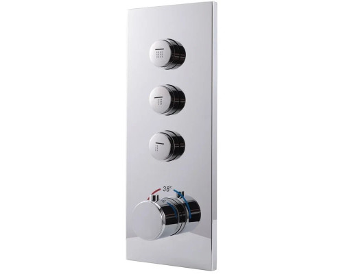 Душевой комплект Vincea VSFW-433TI4CH 320x200 мм, с термостатом, хром