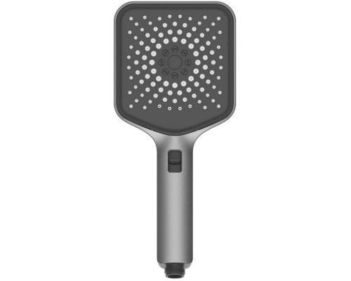 Душевой комплект Vincea VSFW-433TI4GM 320x200 мм, со смесителем, вороненая сталь