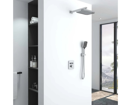 Душевой комплект Vincea VSFW-321MT1CH 315x210 мм, с термостатом, хром