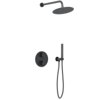 Душевой комплект 255 мм Vincea VSFW-101TMB