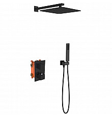 Душевой комплект 255 мм Vincea VSFW-102TMB