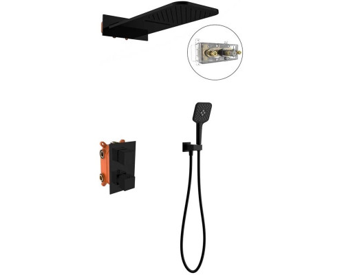 Душевой комплект Vincea VSFW-103TMB