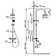 Душевая система 210 мм AltroBagno Beatrice AltroBagnoBeatrice030403ROr