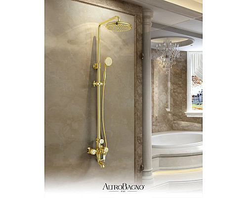 Душевая система 250 мм AltroBagno Opera AltroBagnoOpera030206Or Душевая система 250 мм AltroBagno Opera AltroBagnoOpera030206Or