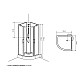 Приобрести Душевая  кабина 90x90 см  Ravak BOXCP4-90 X8B270C00Z1 в магазине сантехники Santeh-Crystal.ru