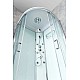 Купить Душевая кабина 80х80х235 см BelBagno UNO-CAB-R-2-80-C-Cr-TOP прозрачное в магазине сантехники Santeh-Crystal.ru