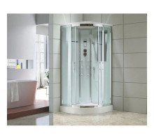 Душевая кабина 80х80х220 см Black & White Galaxy 5501800 прозрачное